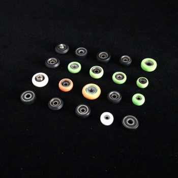Sliding door rubber wheels custom for guide roller AO-BW005